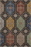 dalyn silk road sr7 black rug