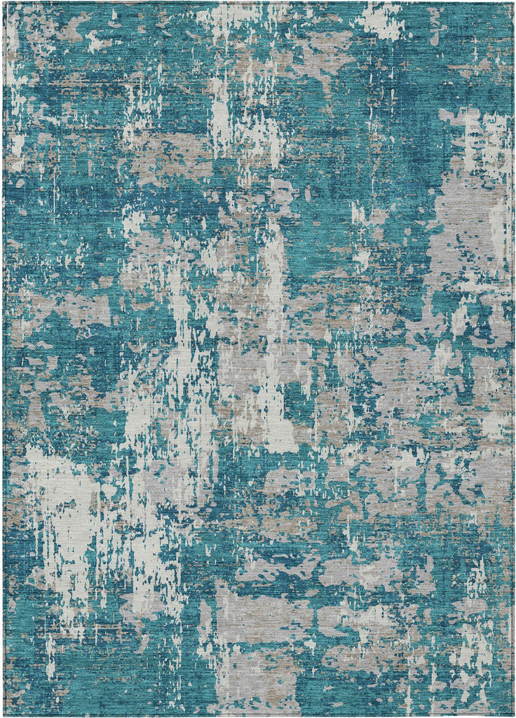 addison chantille acn1008 teal rug
