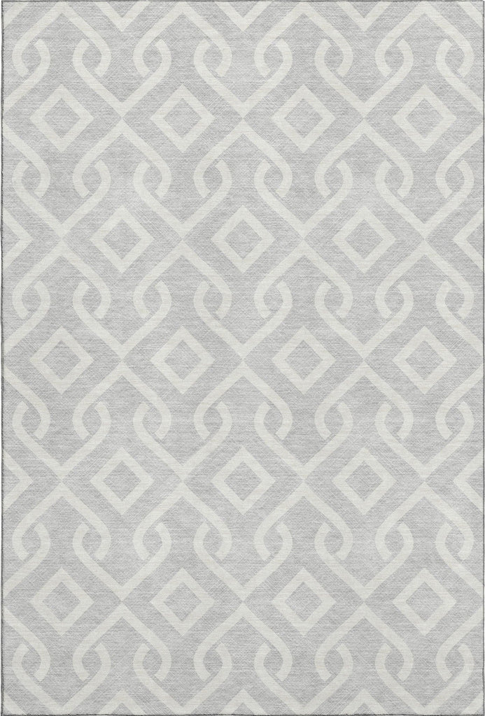 addison mayfield amf621 silver rug