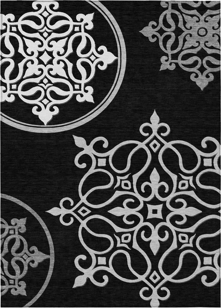addison chantille acn874 black rug