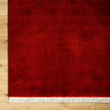 surya evergreen evg 2307 burgandy rug