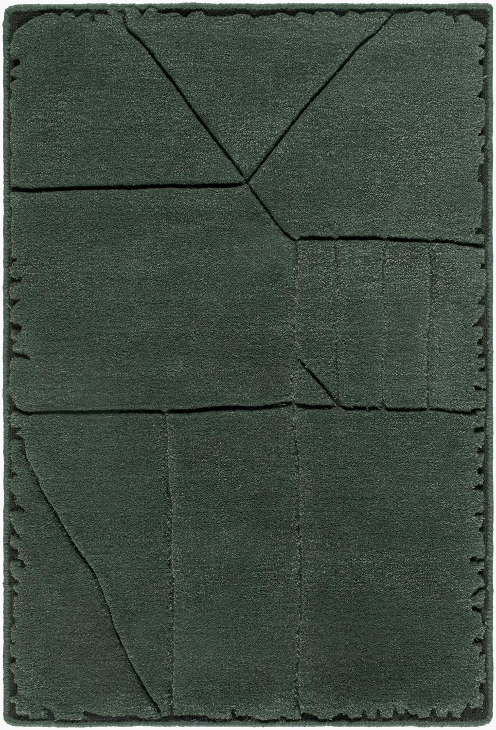 surya prive piv 2303 forest green rug