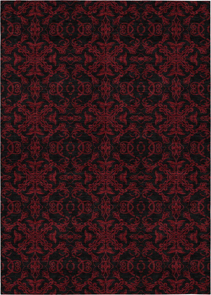 addison chantille acn785 red rug