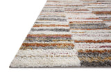 loloi rugs levitt shag lev 03 ivory sunset rug