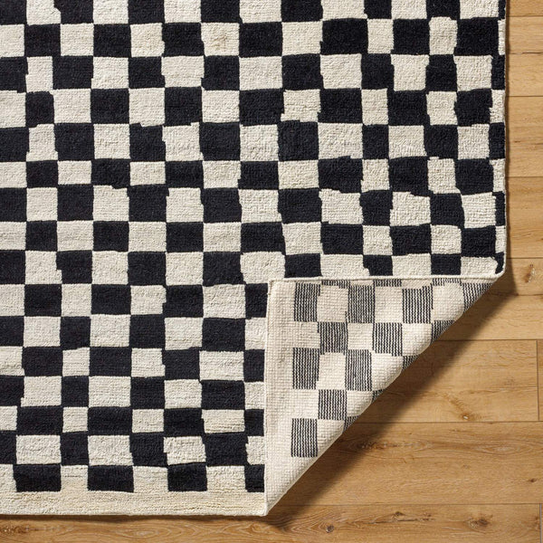 surya damier dmi 2301 ivory rug