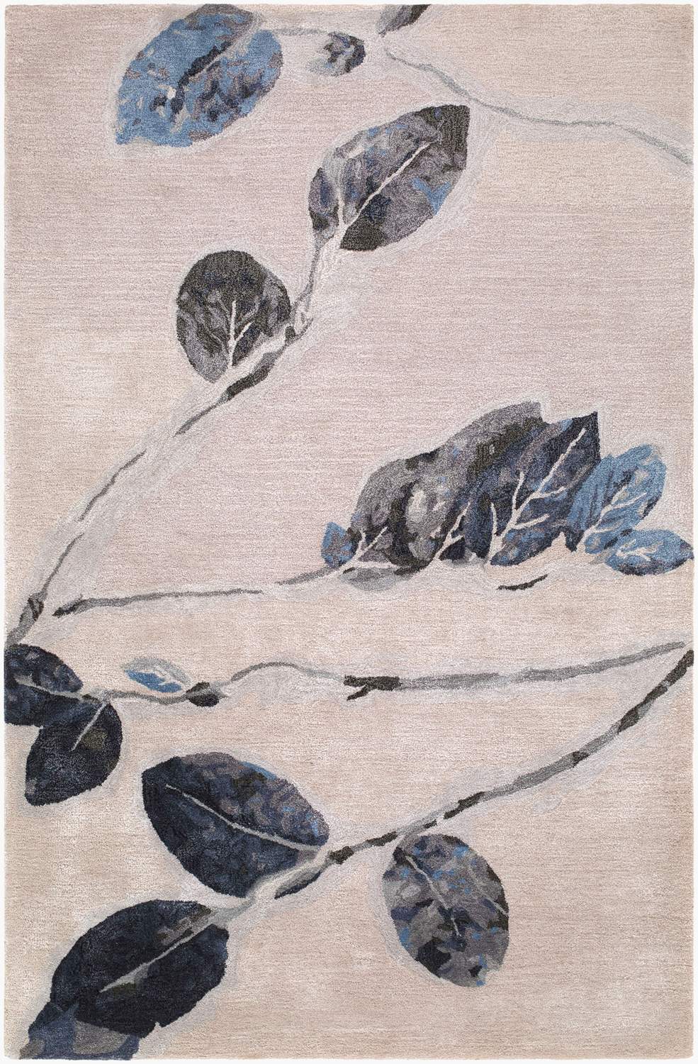 surya kavita kvt 2331 slate blue rug
