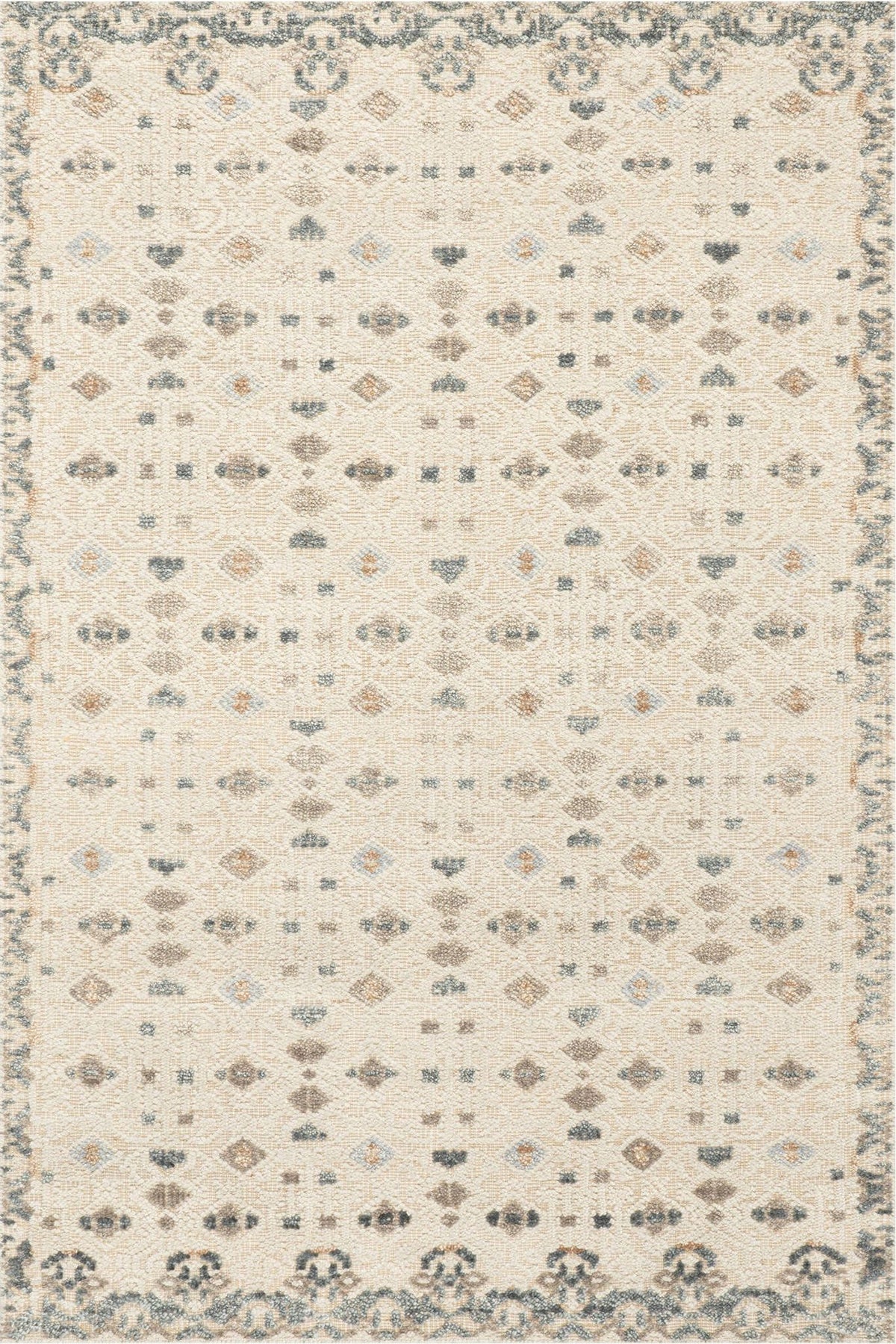 dash albert emory da2353 ivory hand knotted wool rug