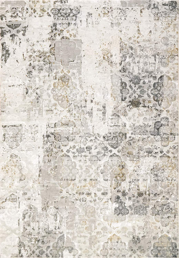 dynamic quartz 27077 190 ivory rug
