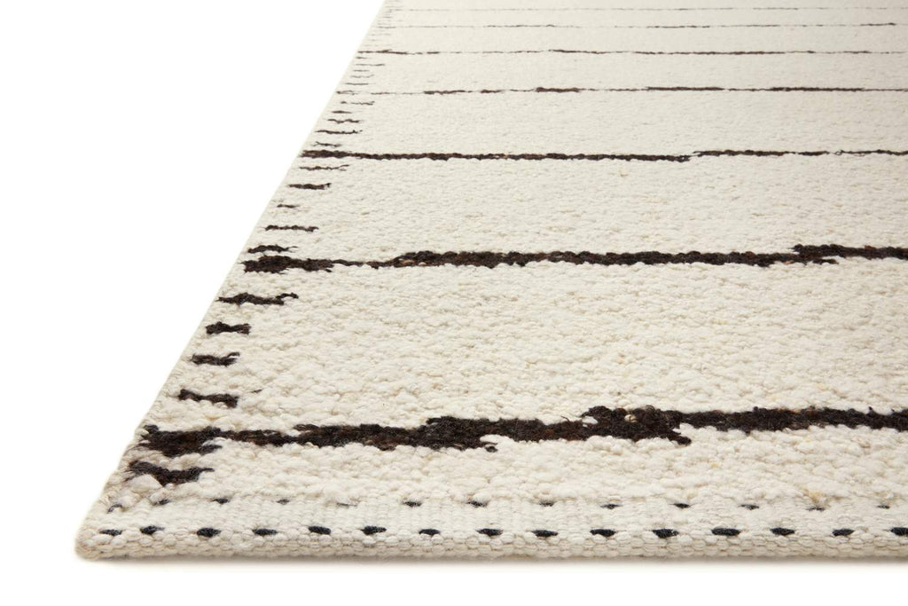 loloi rugs roman rom 05 ivory black rug