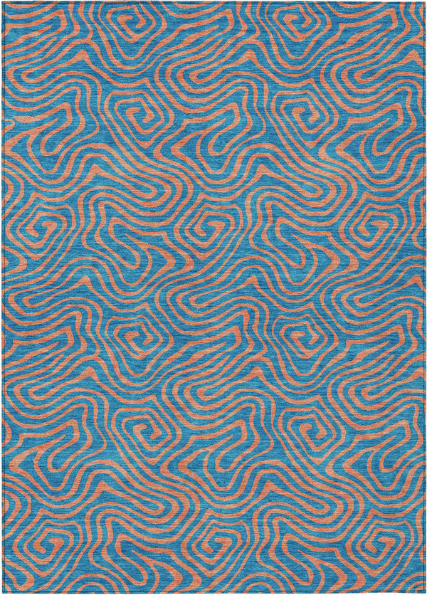 addison chantille acn1031 teal rug