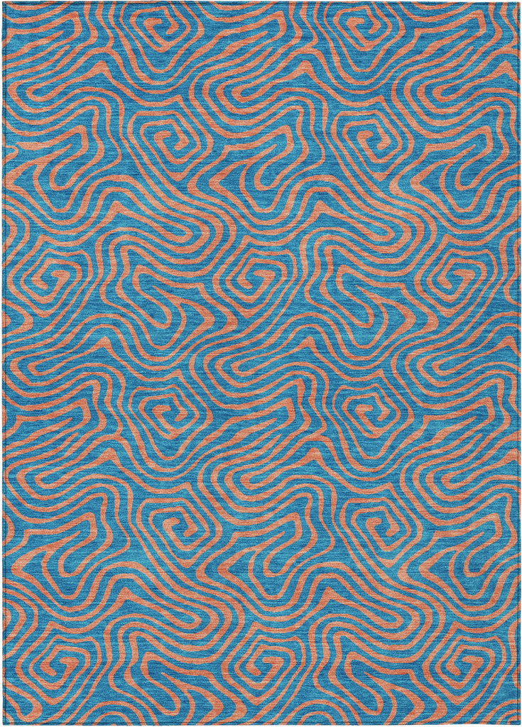 addison chantille acn1031 teal rug