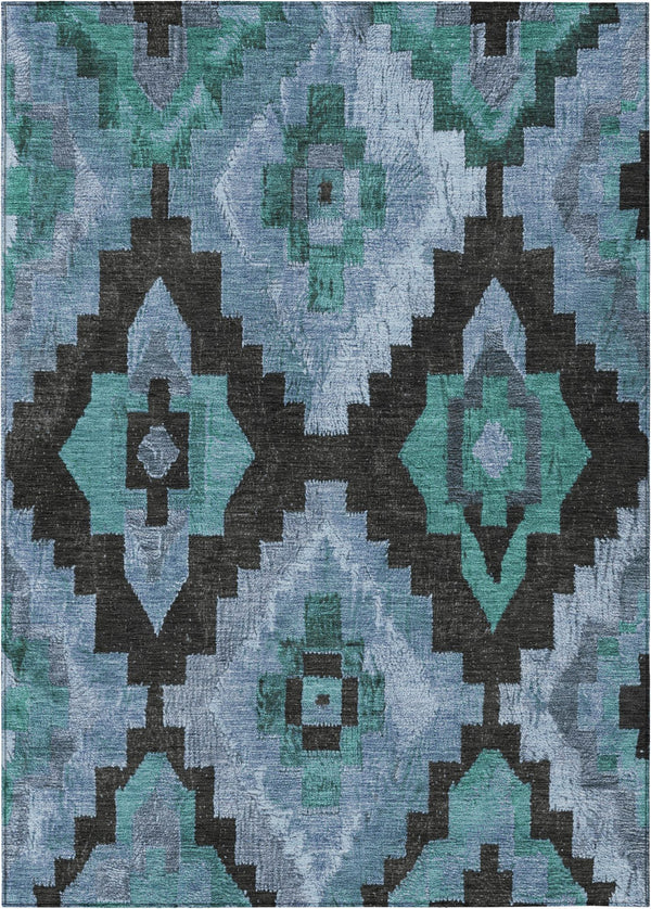 addison chantille acn1894 teal rug