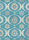 addison chantille acn858 teal rug