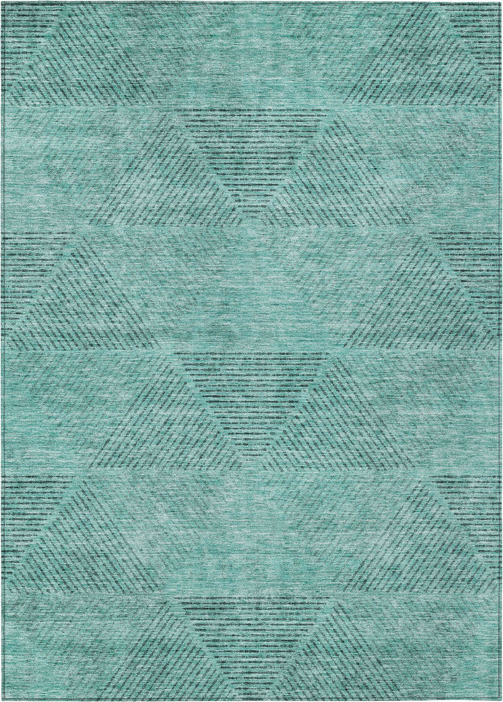 addison chantille acn777 teal rug