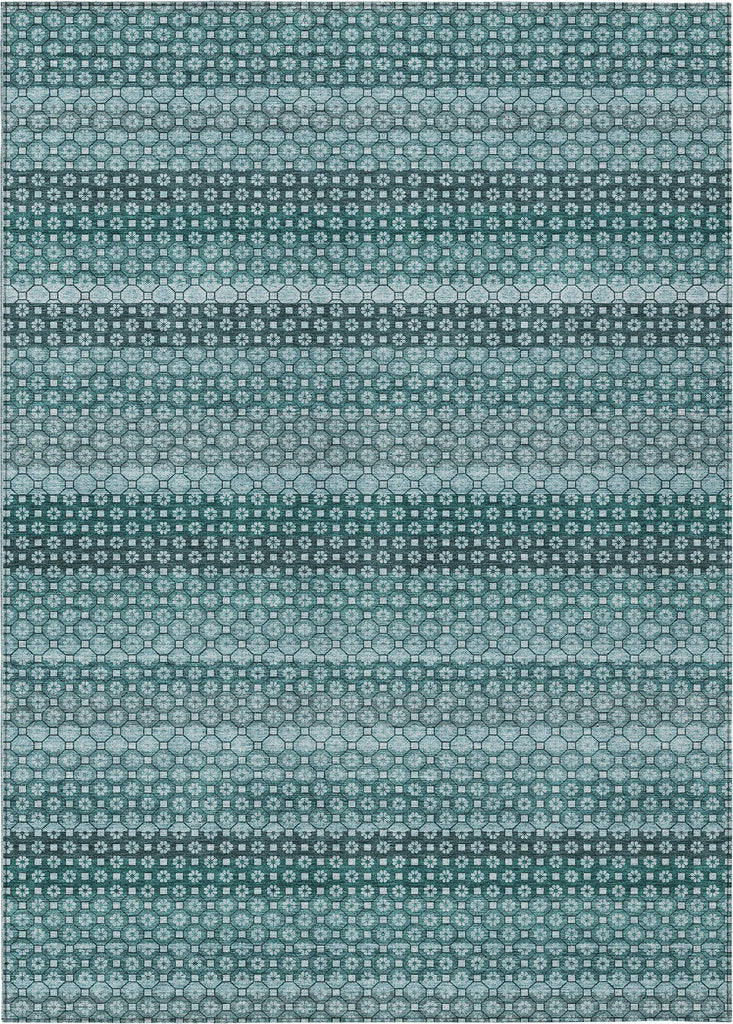 addison chantille acn1425 teal rug