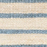 dash albert moana stripe da1694 blue woven flatwoven jute sisal rug