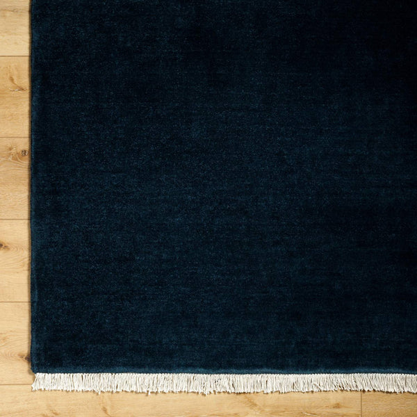 surya evergreen evg 2303 dark blue rug
