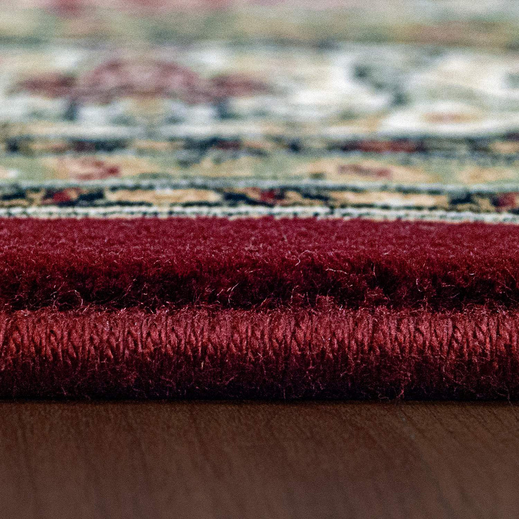 dynamic rugs ancient garden 57119 1414 red rug
