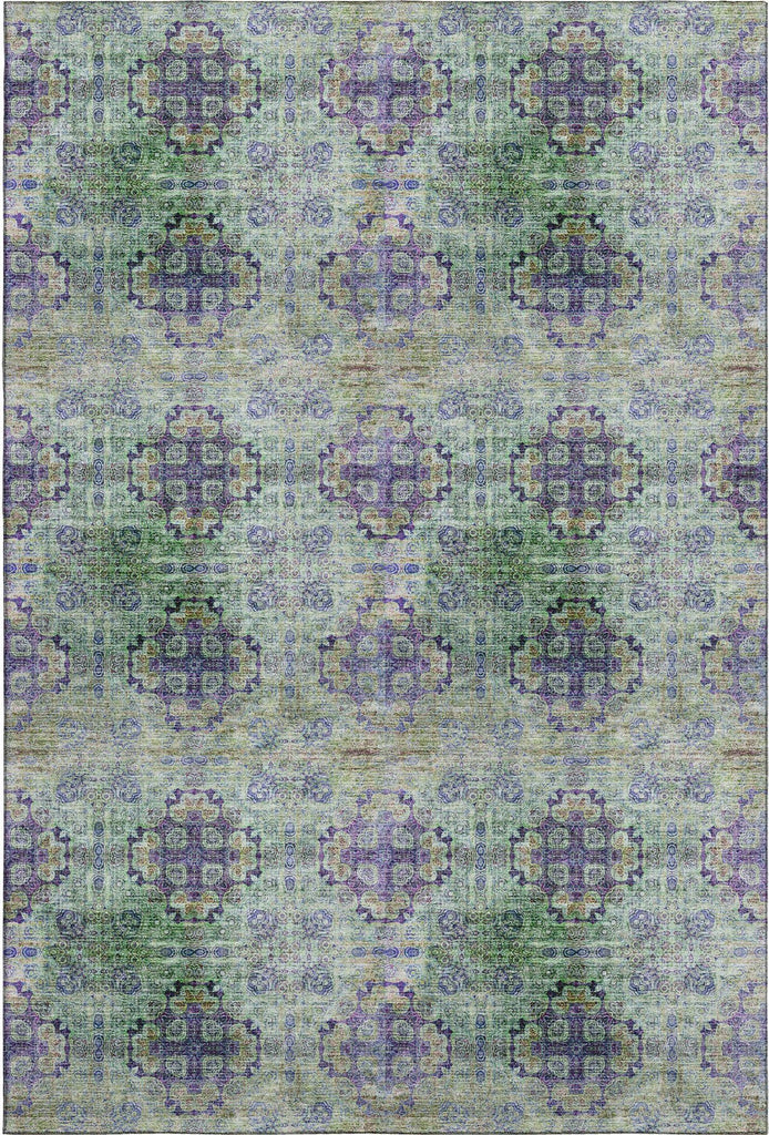 addison mayfield amf557 purple rug