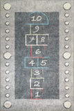 dynamic kidz 8083 909 grey rug