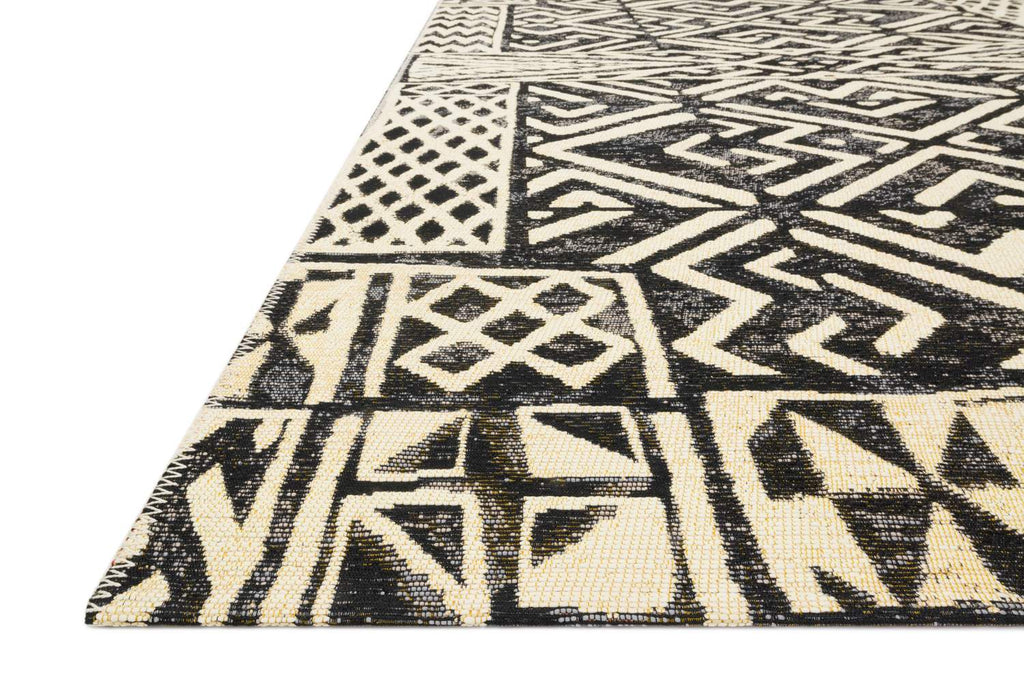loloi rugs mika mik 13 ivory black rug