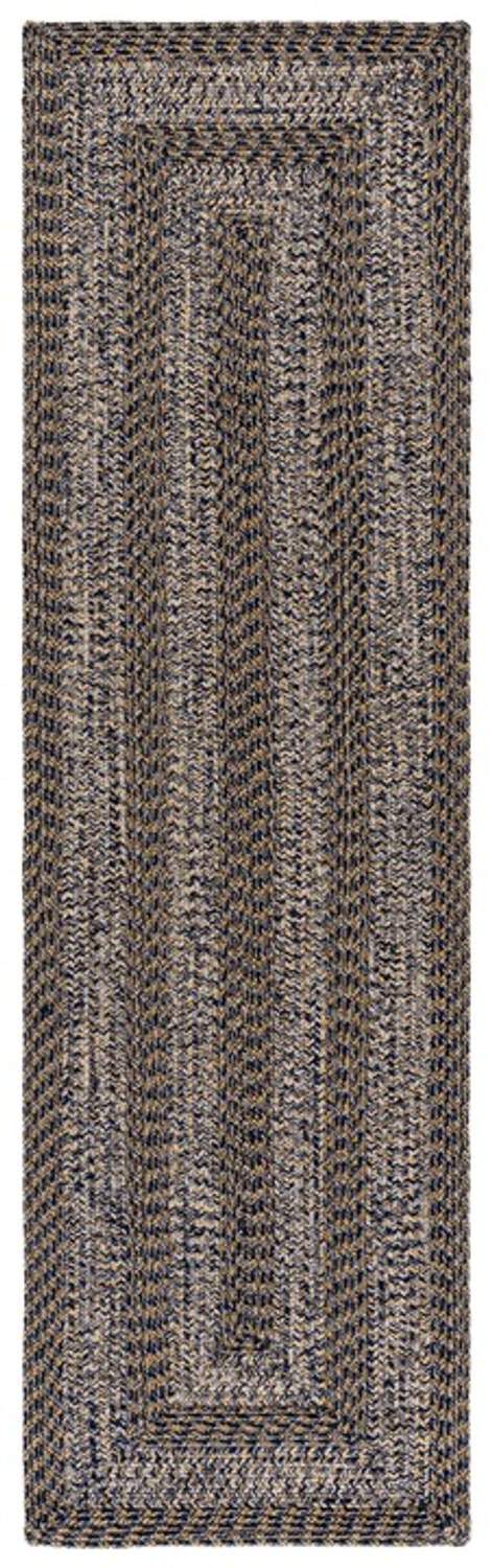 safavieh clearance braided bra265m navy rug