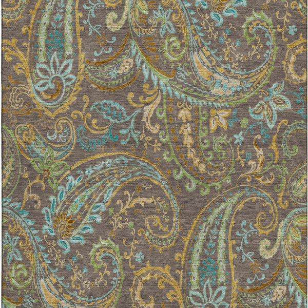 addison mayfield amf533 chocolate rug