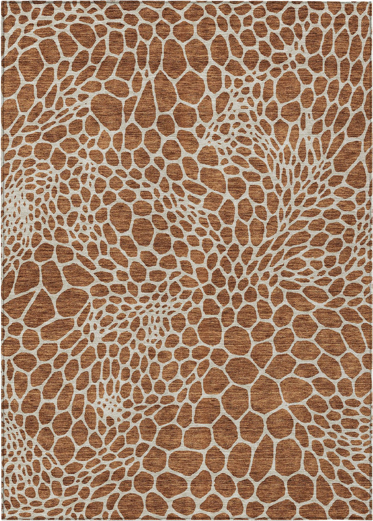 addison chantille acn919 paprika rug