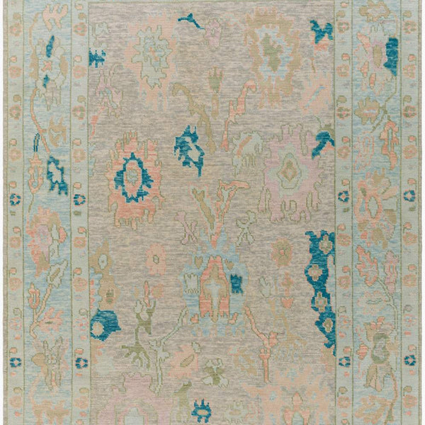 surya ushak usk 2301 light pink rug