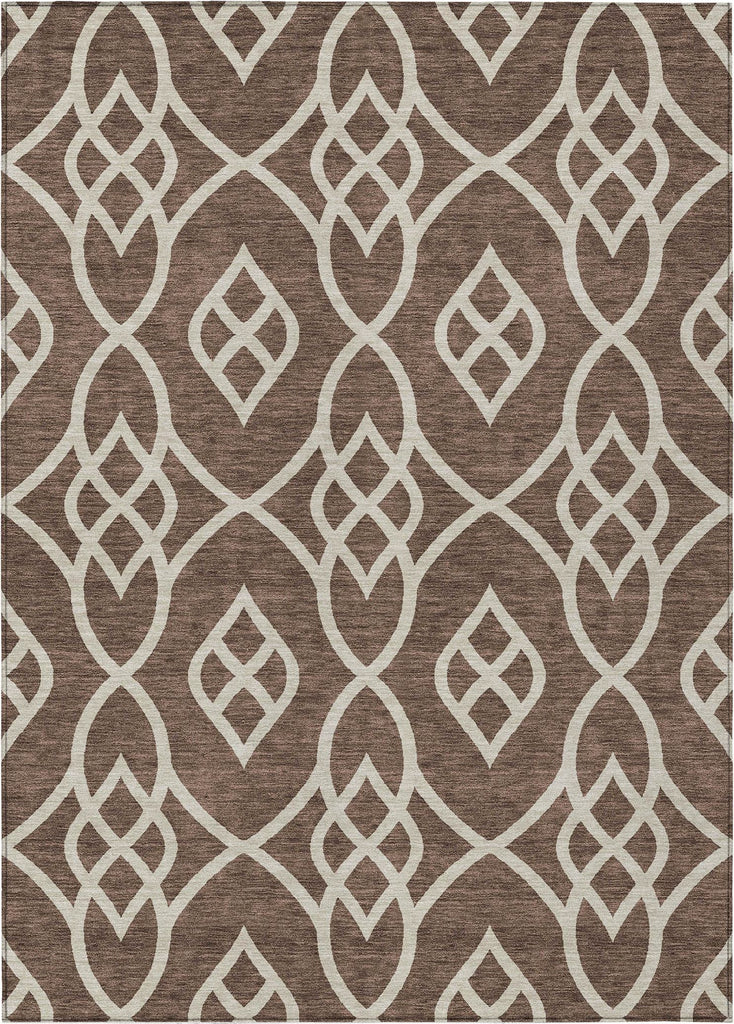 addison chantille acn884 chocolate rug