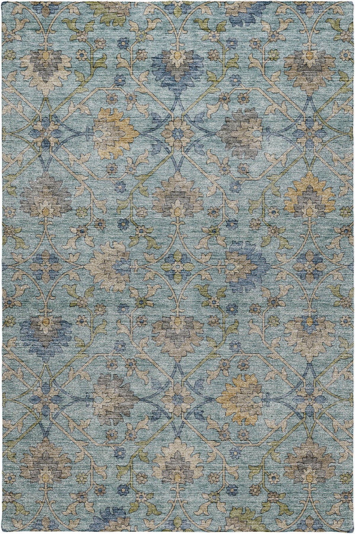 dalyn silk road sr1 denim rug