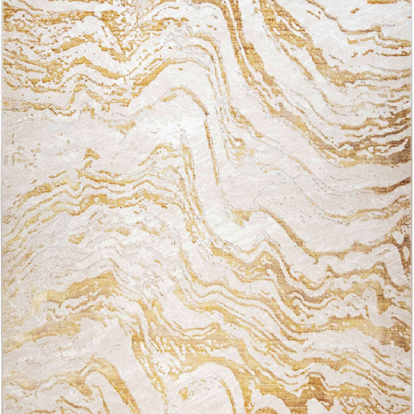 lavin sibel u7005 gold rug