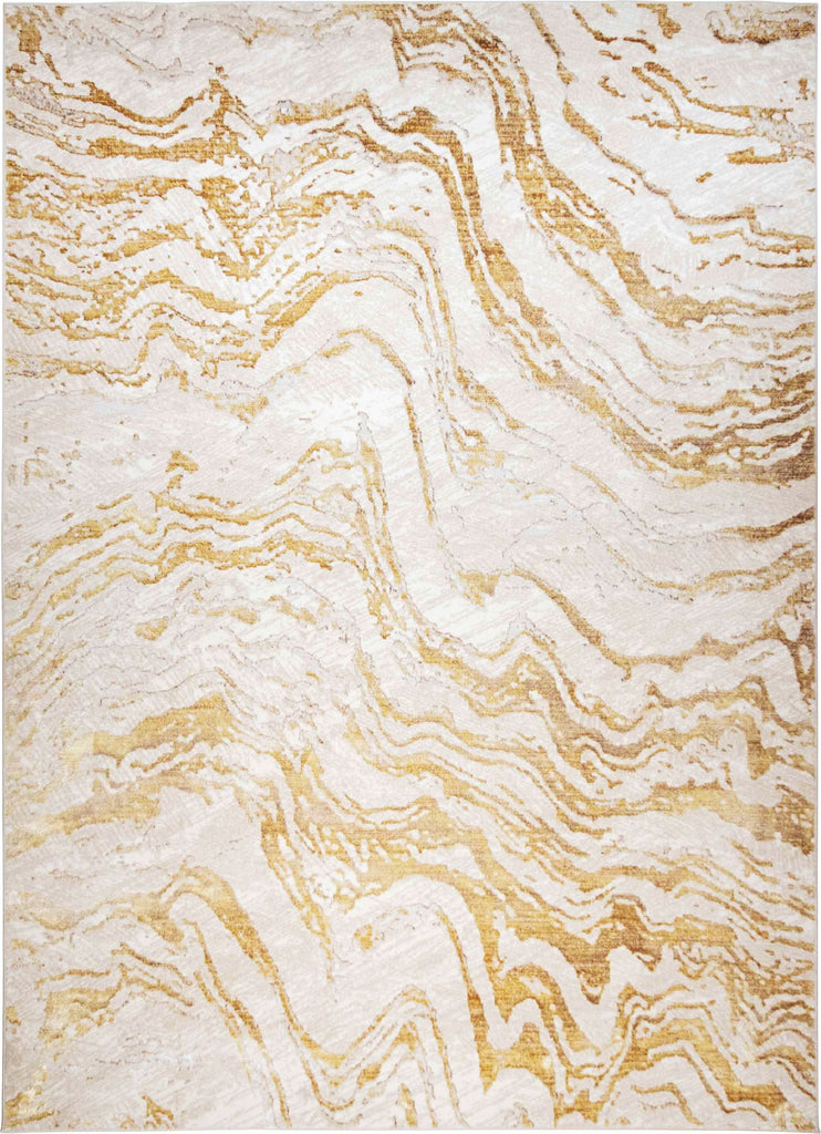 lavin sibel u7005 gold rug