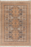 dash albert manglam arts da2380 brown woven flatwoven cotton rug