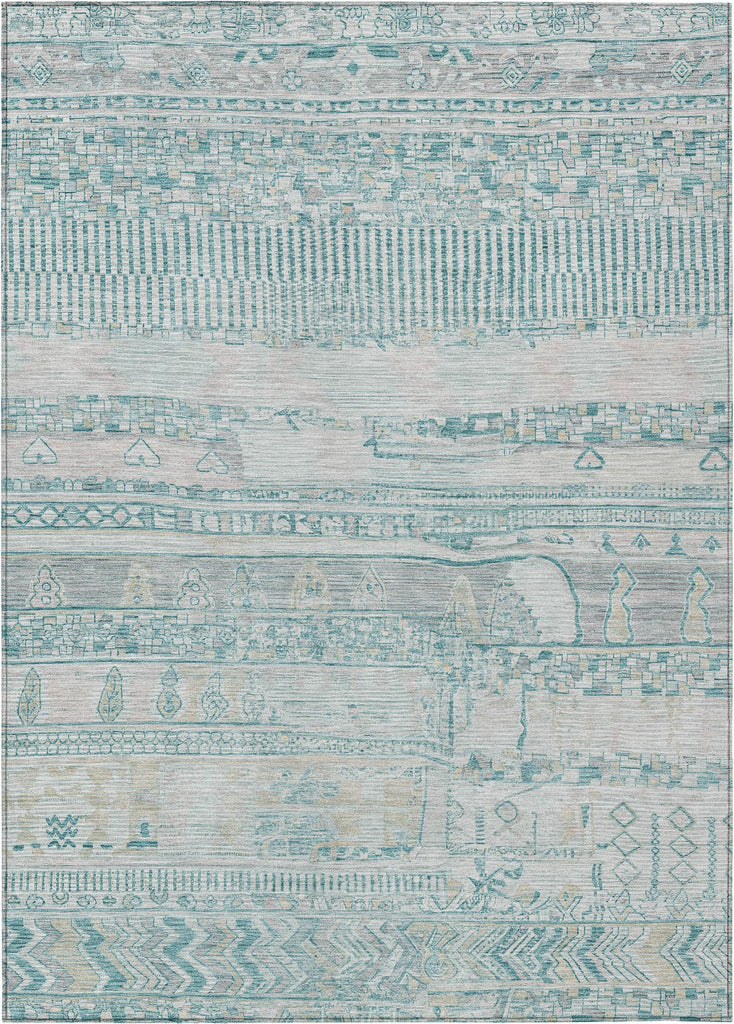 addison chantille acn1835 teal rug