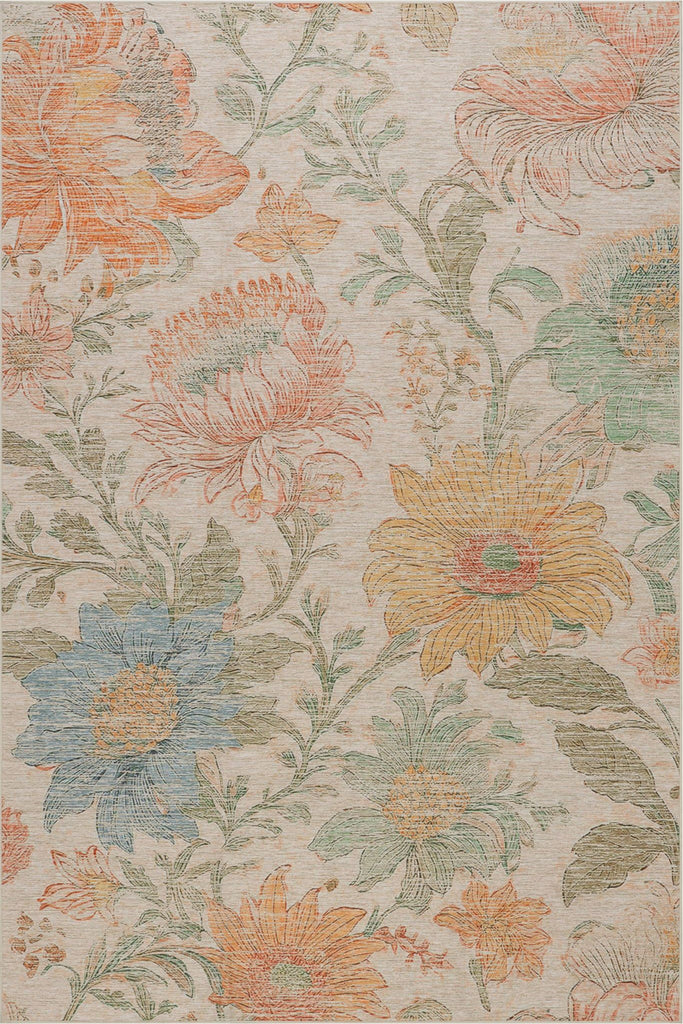 dash albert teahouse da2408 multi machine washable polyester rug