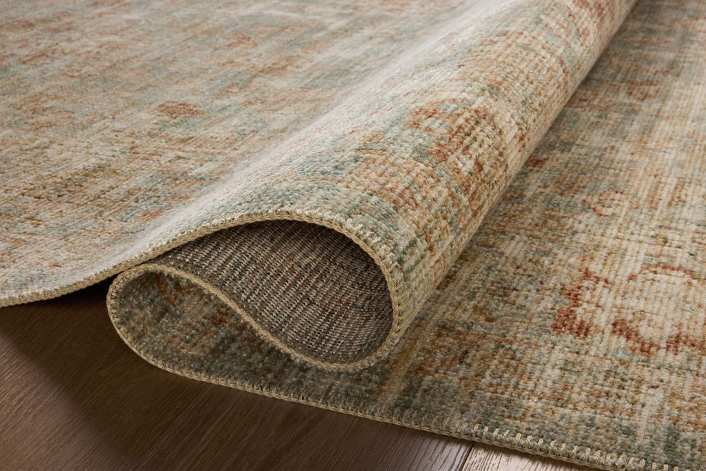 loloi rugs heritage her 06 aqua terracotta rug
