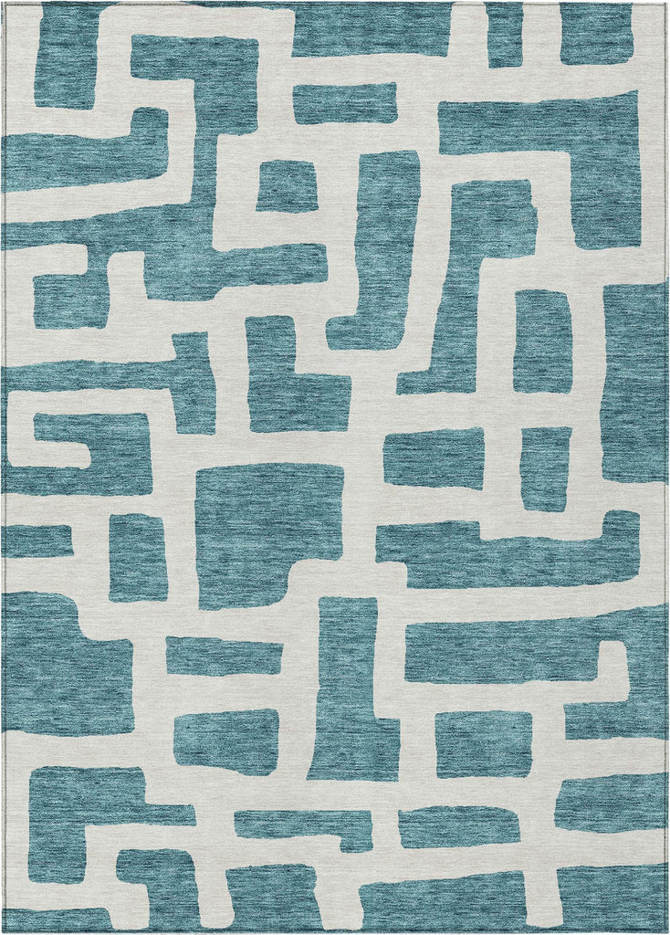 addison chantille acn903 teal rug