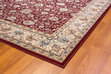 dynamic rugs melody 985022 339 red rug