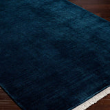 surya evergreen evg 2303 dark blue rug