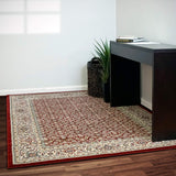 dynamic rugs ancient garden 57011 1414 red rug