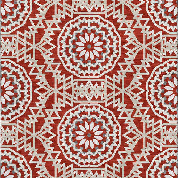addison mayfield amf619 red rug