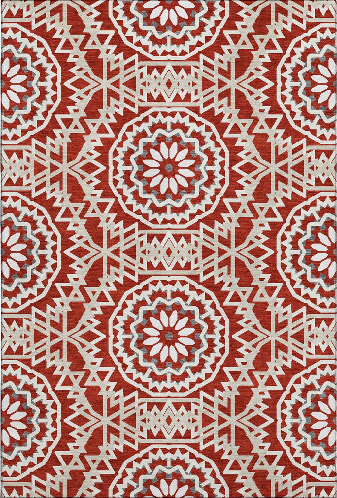 addison mayfield amf619 red rug