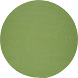 rhody solid poly s044 key lime rug