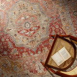 surya khorasan kho 2301 crimson rug
