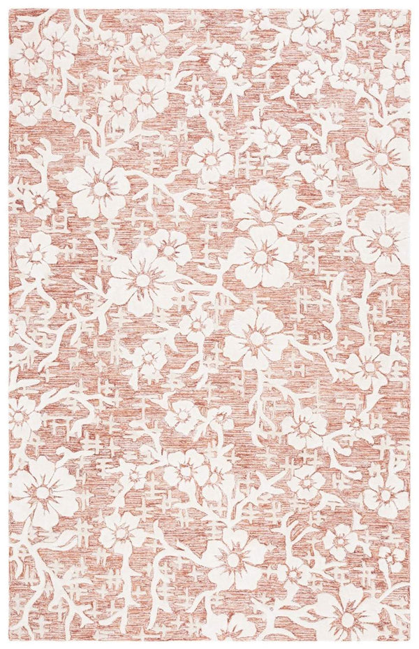 safavieh clearance glamour glm540p rust rug
