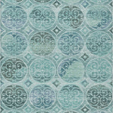 addison chantille acn738 teal rug