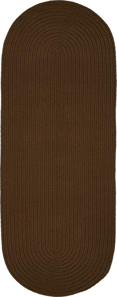rhody solid poly s025 lt brown rug