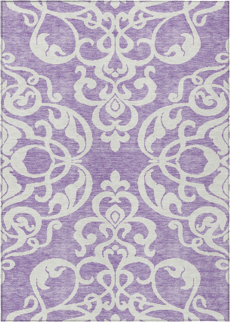 addison chantille acn973 purple rug
