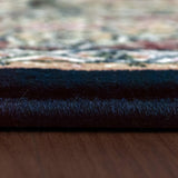 dynamic rugs ancient garden 57090 3484 navy rug